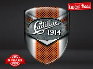 Cadillac Adesivi Fibra Carbonio Auto Limitati Eleganti Design ST